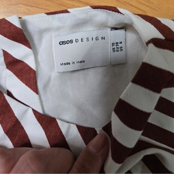 ASOS Striped Dress Size 6 - Picture 5 of 9